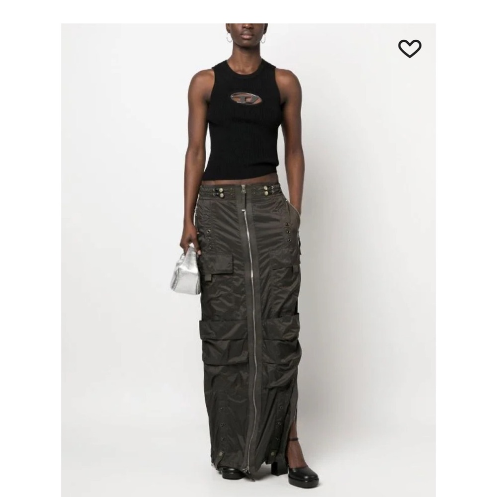 Diesel zipper cargo skirt - Picture 3 of 10